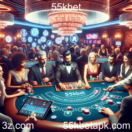 Experimente a Emoção dos Jogos Ao Vivo no 55kbet
